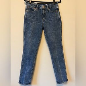 J Crew Vintage Slim Straight Jeans 28T